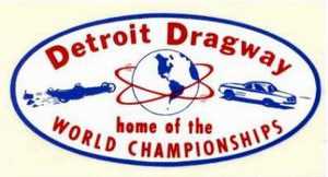 Detroit Dragway - Decal